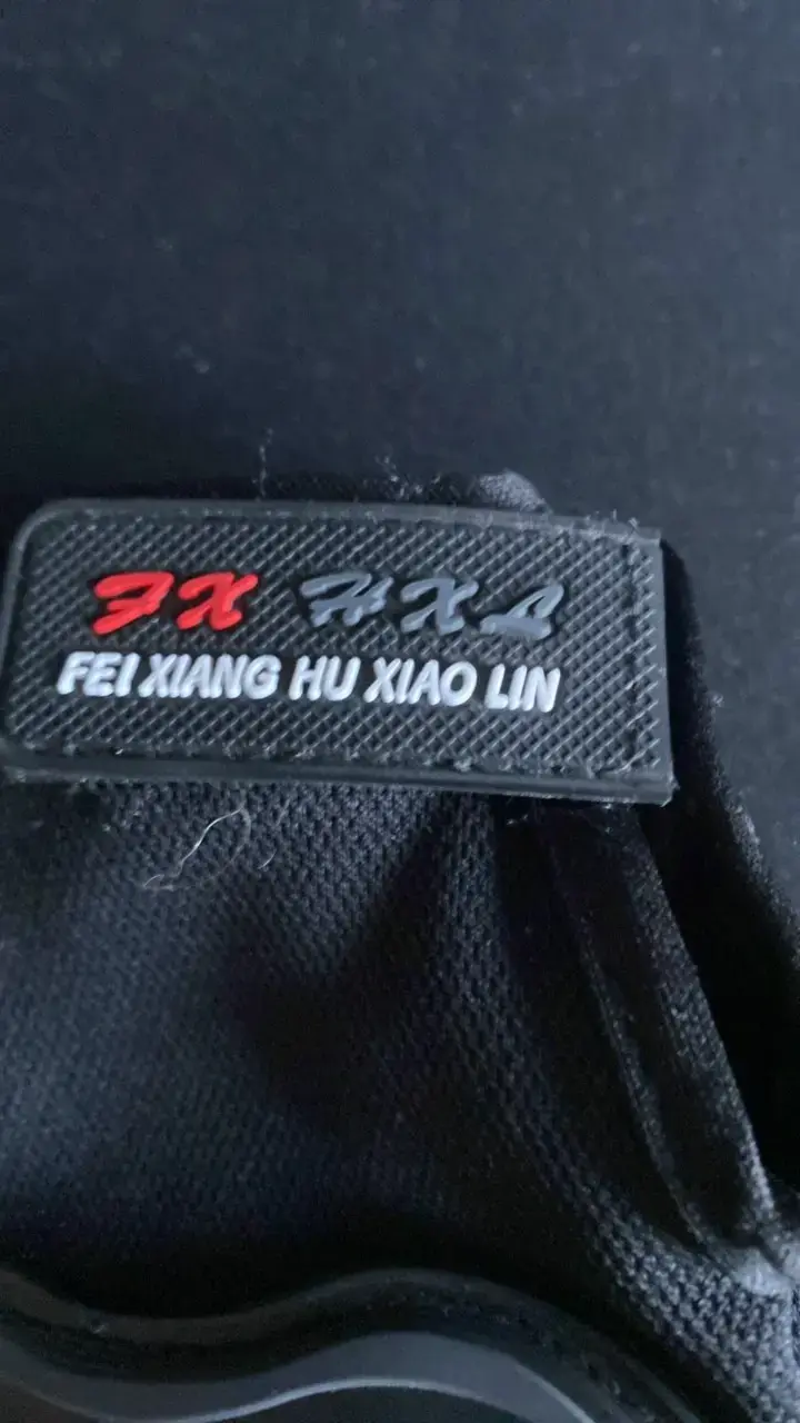 Guantes de motocicleta con protección negra - 5