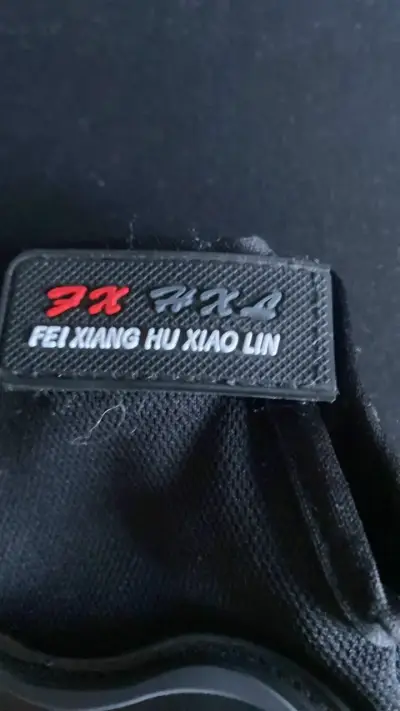 Guantes de motocicleta con protección negra - miniatura 5