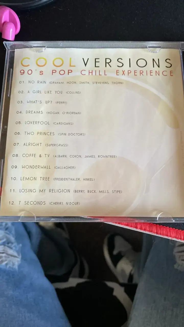 CD Cool Versions 90's Pop Chill Experience - 4