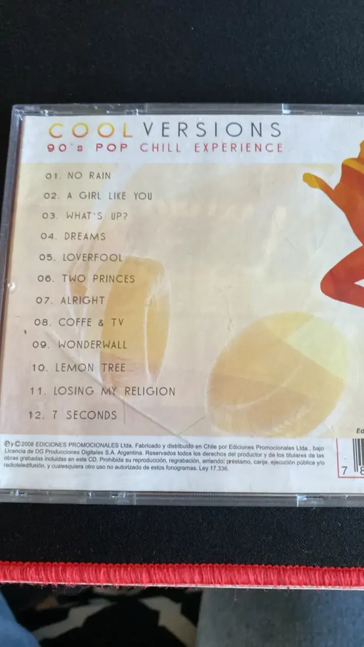CD Cool Versions 90's Pop Chill Experience - 5