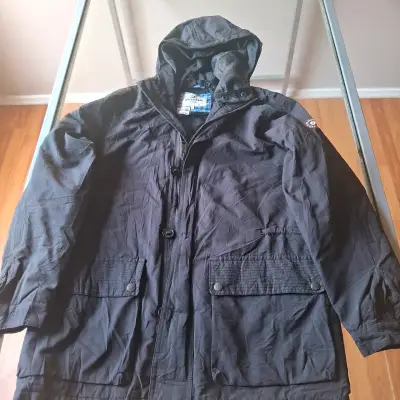 Parka negra con capucha Ben Sherman - miniatura 2