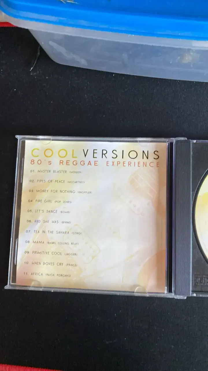 CD Cool Versions 80's Reggae Experience - 3