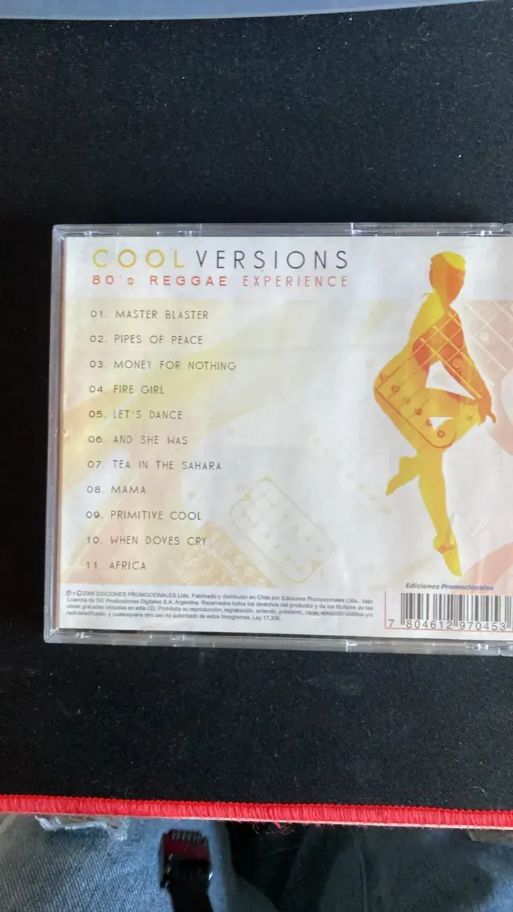 CD Cool Versions 80's Reggae Experience - 4