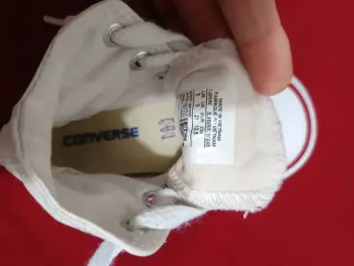 Zapatillas Converse All Star blancas para bebé - miniatura 4