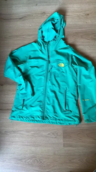 Chaqueta impermeable The North Face verde - miniatura 1
