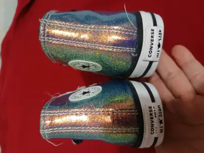 Zapatillas Converse All Star holográficas para niños - miniatura 4