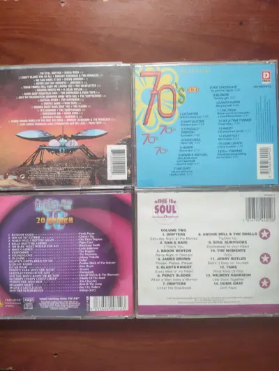 Colección de CDs de música de los años 70 - miniatura 2