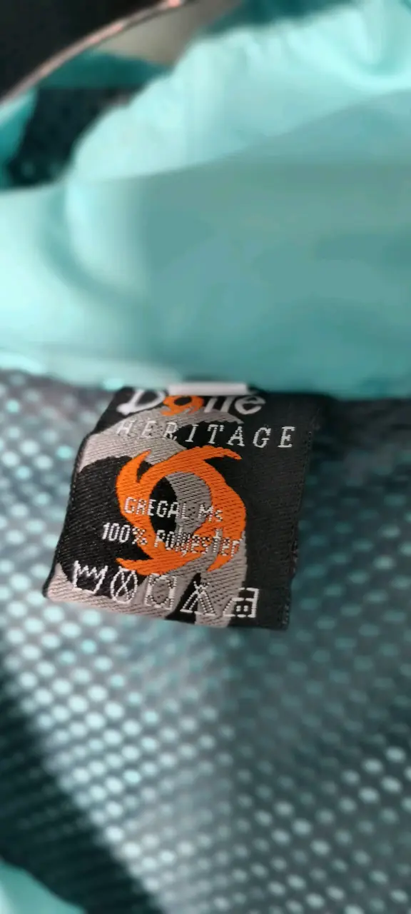Chaqueta impermeable turquesa Doite XXL - 2