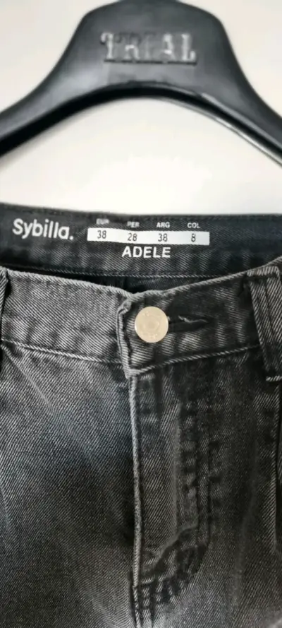 Jeans negros Sybilla Adele para mujer - miniatura 1