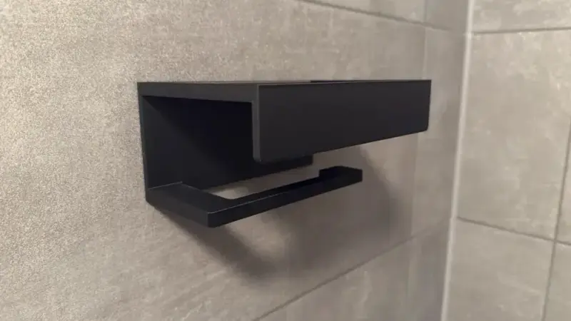 Soporte de papel higiénico y celular nuevo - 3