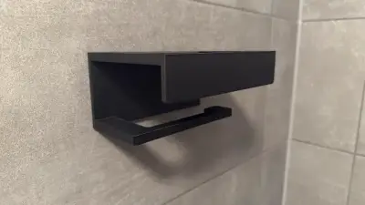 Soporte de papel higiénico y celular nuevo - miniatura 3