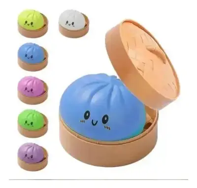 Squishy Pelotas antiestrés de colores con caritas - miniatura 3