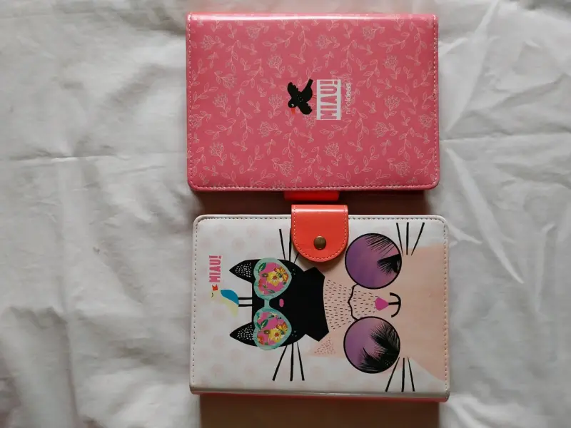Set de cuadernos organizadores con diseño de gato - 1