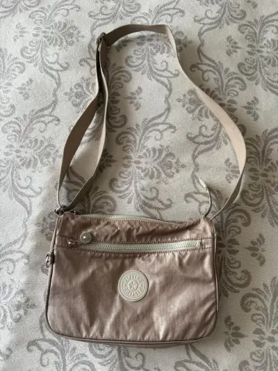 Bolso cruzado beige Kipling - miniatura 1