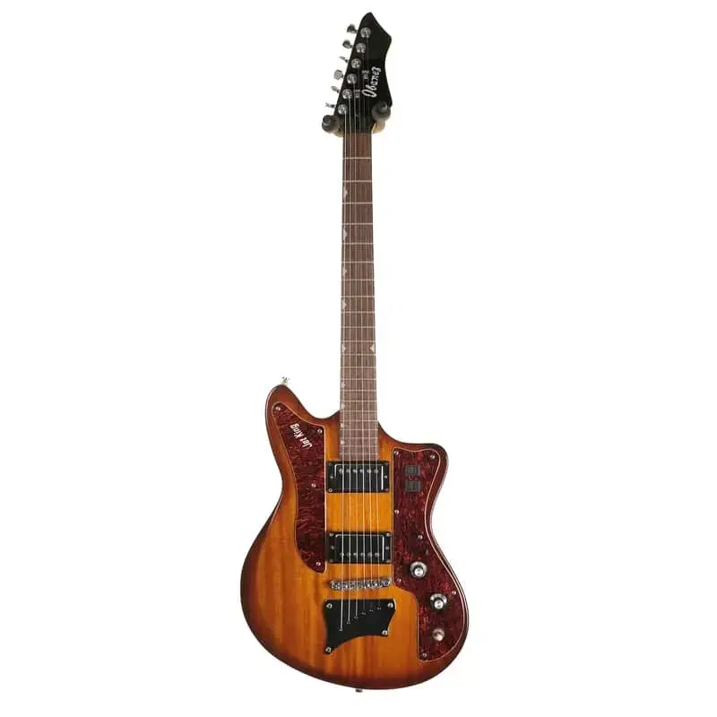 Guitarra eléctrica jet king color madera - 1