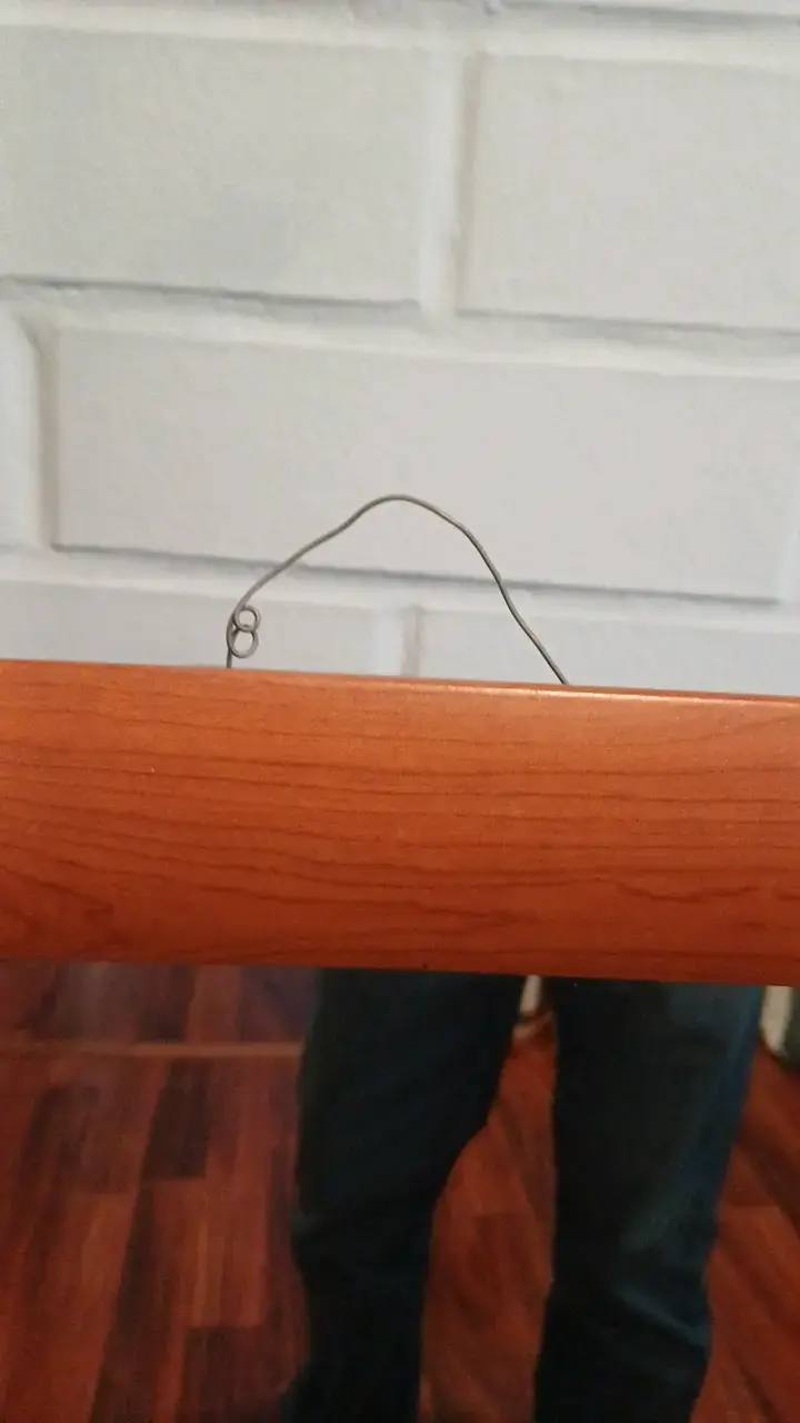 Espejo de pared con marco de madera - 3