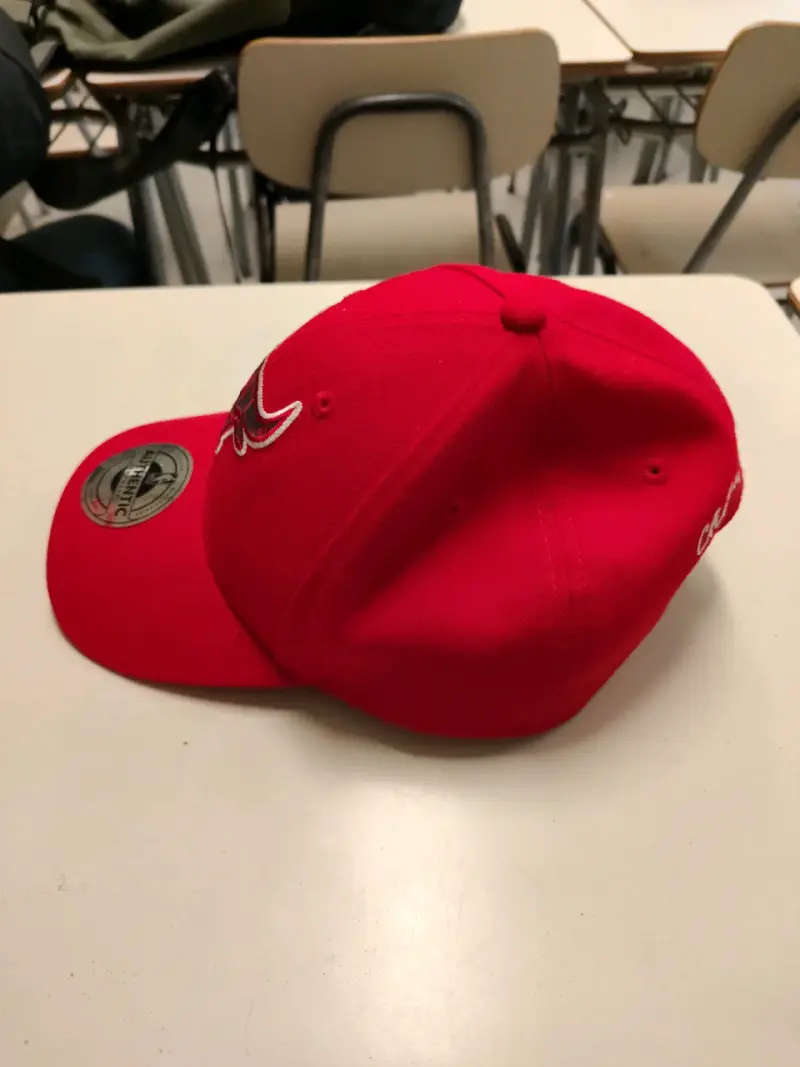 Gorra roja Chicago Bulls NBA Authentic - 2