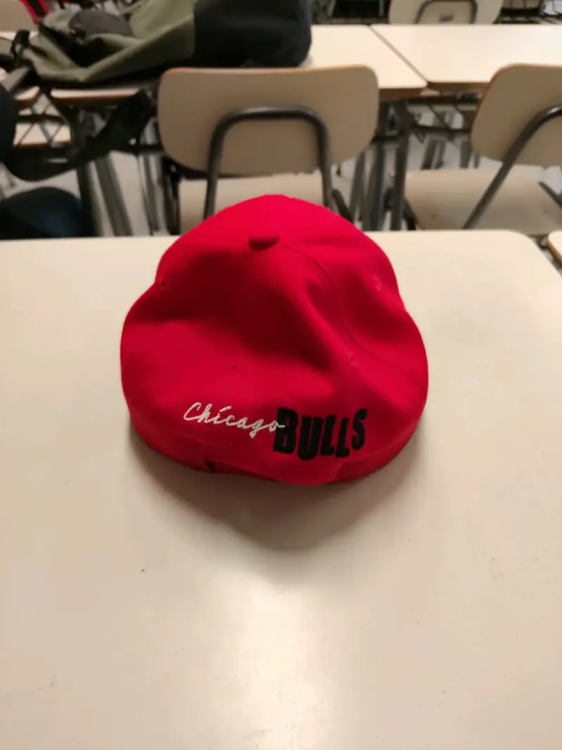 Gorra roja Chicago Bulls NBA Authentic - 3