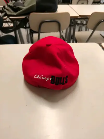 Gorra roja Chicago Bulls NBA Authentic - miniatura 3