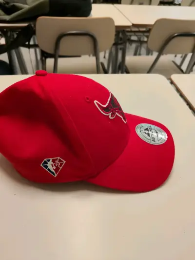 Gorra roja Chicago Bulls NBA Authentic - miniatura 4