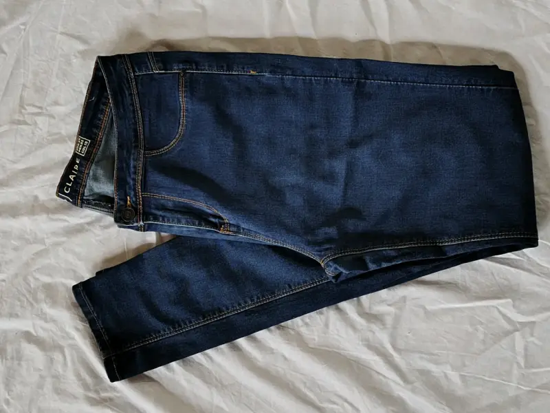 Jeans azul oscuro para mujer Sybilla - 1