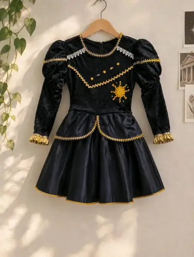 Traje diablada con capa - miniatura 1