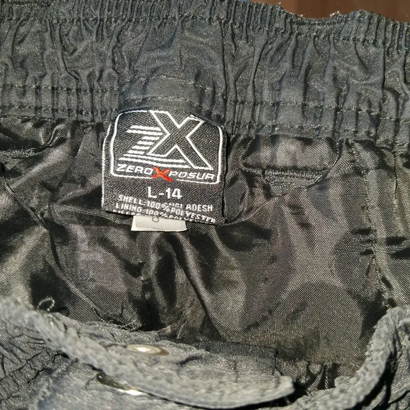 Pantalones de nieve ZeroXposur negros talla L - 3