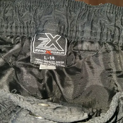 Pantalones de nieve ZeroXposur negros talla L - miniatura 3