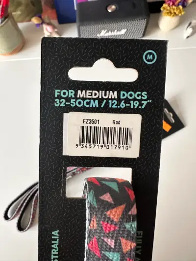 Collar y correa ajustable para perros medianos - miniatura 2