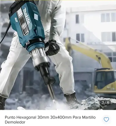 Cinceles de Punta y Plano para Martillo Demoledor - miniatura 5