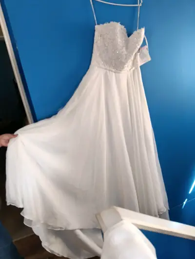 Vestido de novia La Casa Blanca marfil talla 44 - miniatura 5