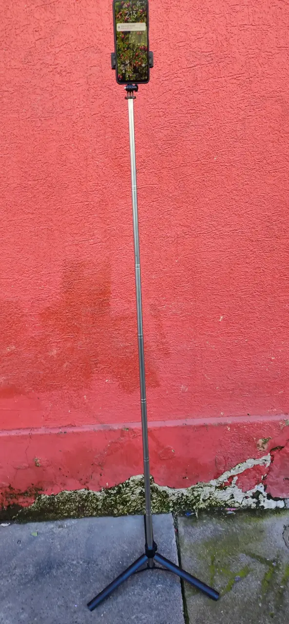 Trípode selfie stick con soporte para smartphone - 2