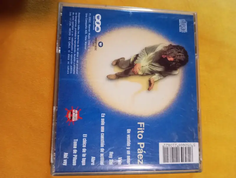 CD Fito Paez - Exitos Un Vestido Y Un Amor (Warner - 4