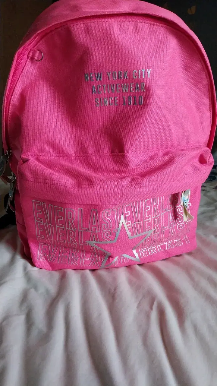 Mochila Everlast rosa para mujer