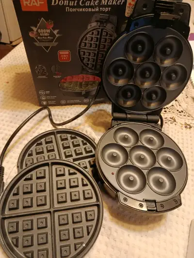 Máquina para Donuts y Waffles RAF 600W - miniatura 2