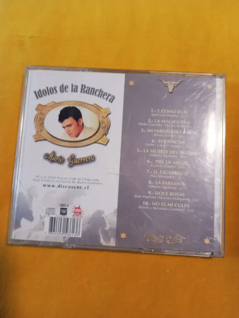 CD Mario Guerrero - Ídolos De La Ranchera (Edición - 2