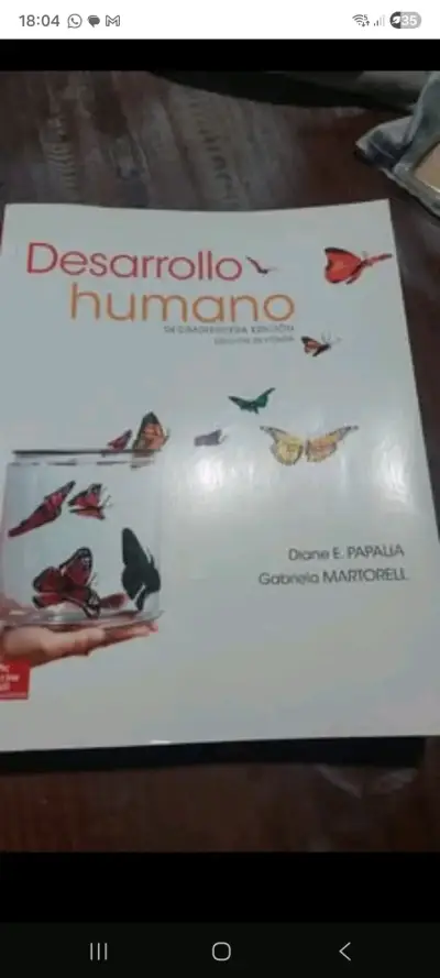 Libro Desarrollo Humano de Papalia y Martorell - miniatura 1