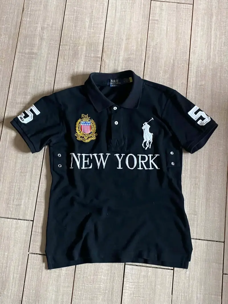 Polera Polo Ralph Lauren Negra New York - 1