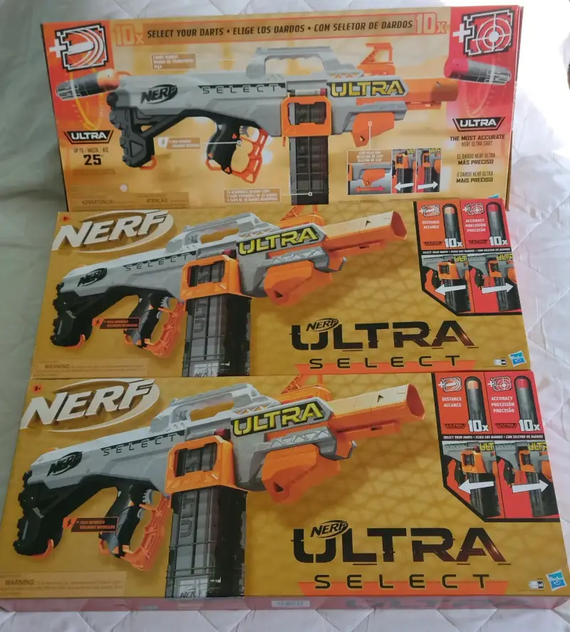 Lanzador Nerf Ultra Select con 10 dardos - 1