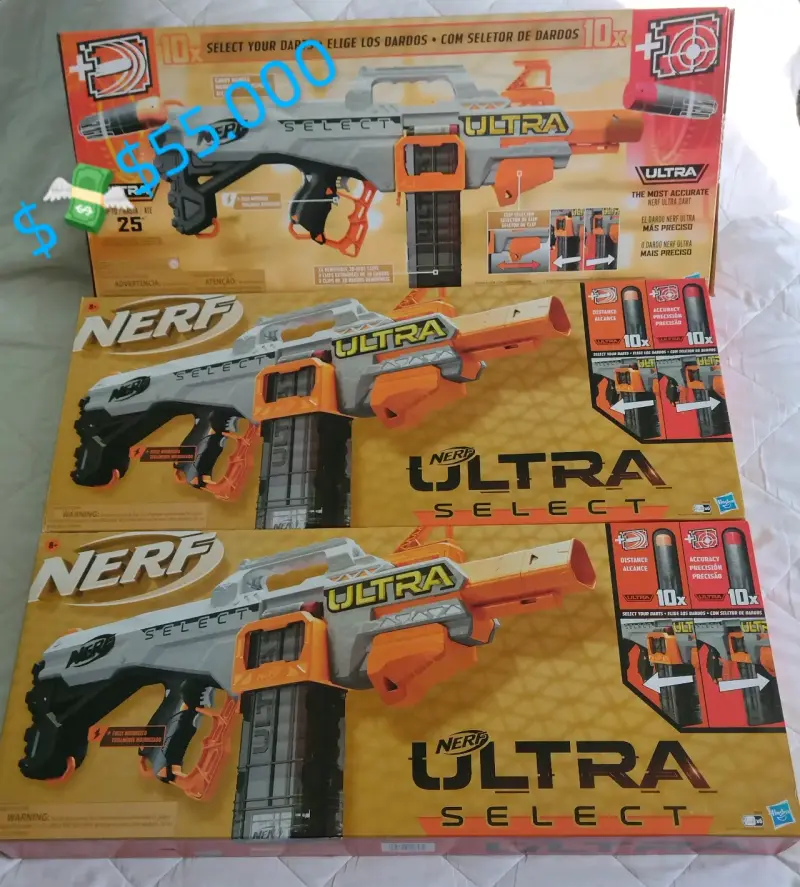 Lanzador Nerf Ultra Select con 10 dardos - 2
