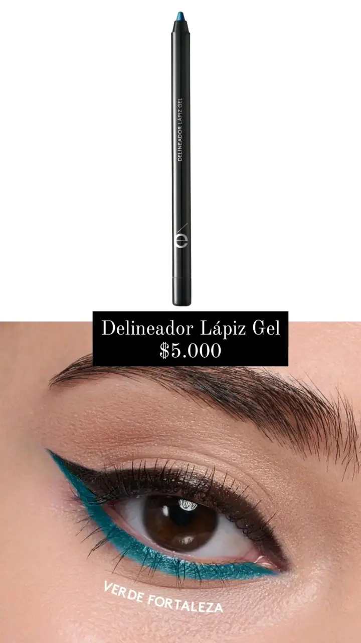 Delineador Lápiz Gel Verde Fortaleza