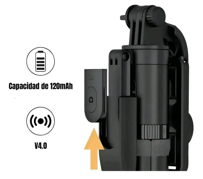 Trípode control remoto y bluetooth 170cm - 3