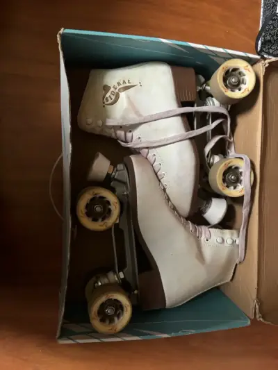 Patines de Cuatro Ruedas Blancos para Adultos - miniatura 3