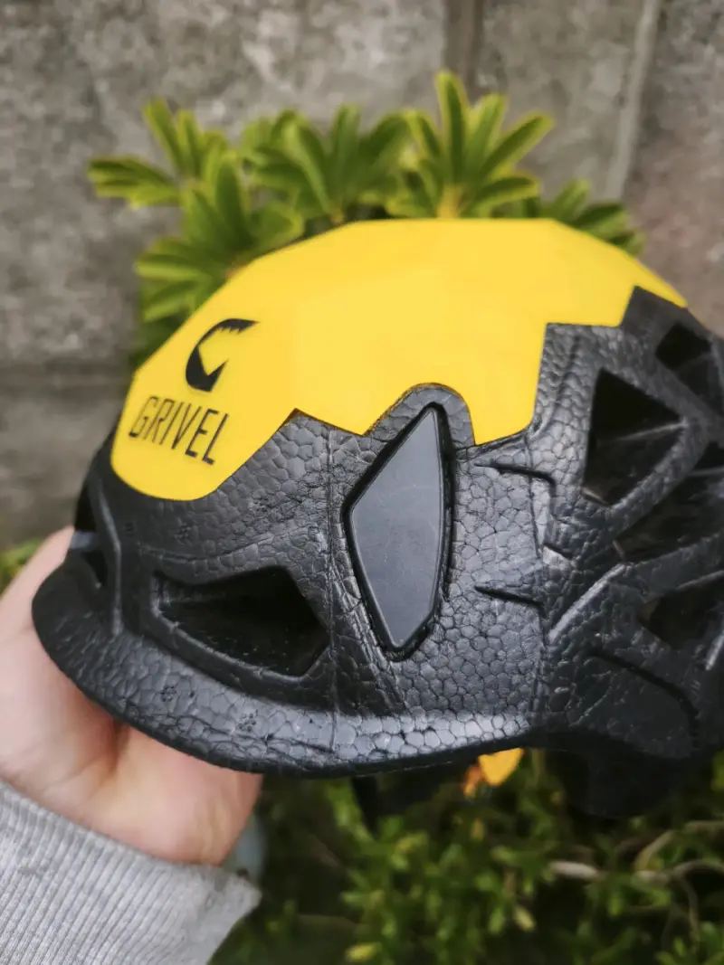 Casco de escalada Grivel amarillo y negro - 3