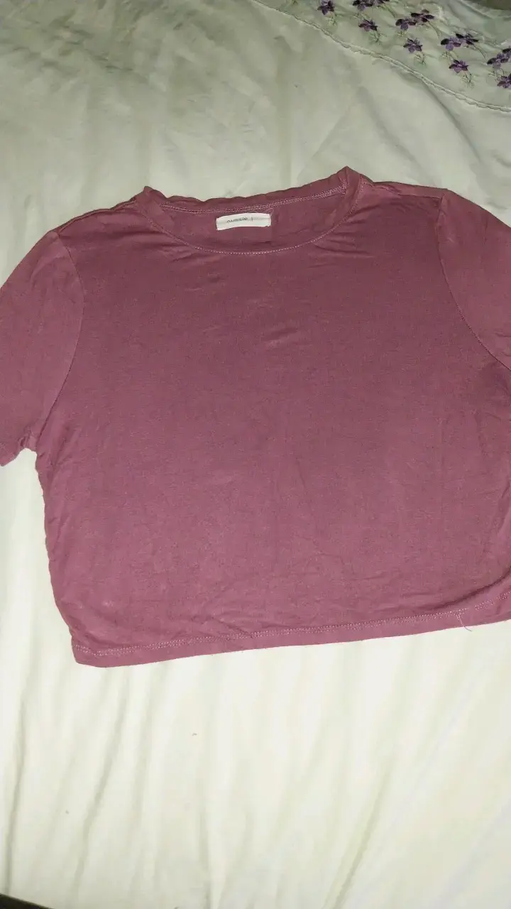 Polera morada marca Aussie