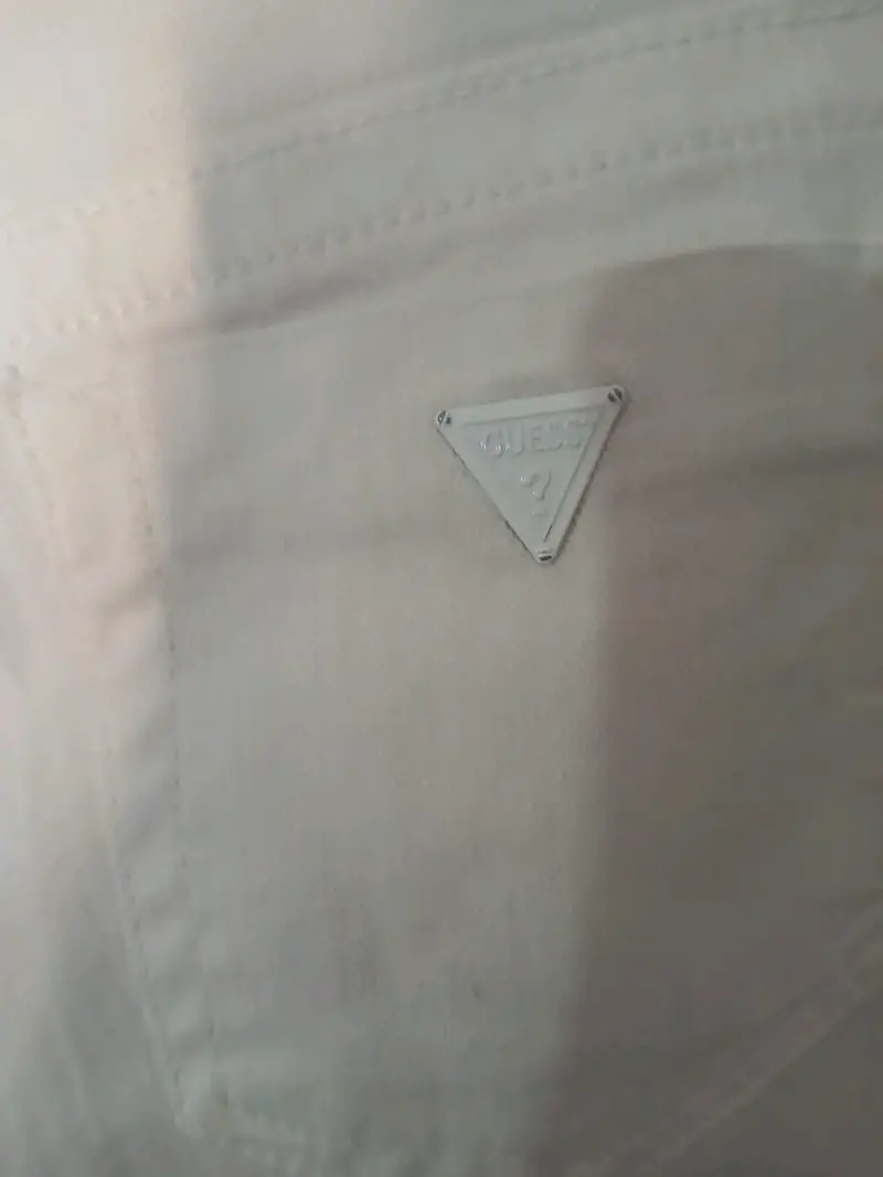 Jeans prada  blancos de mujer estilo acampanado - 5
