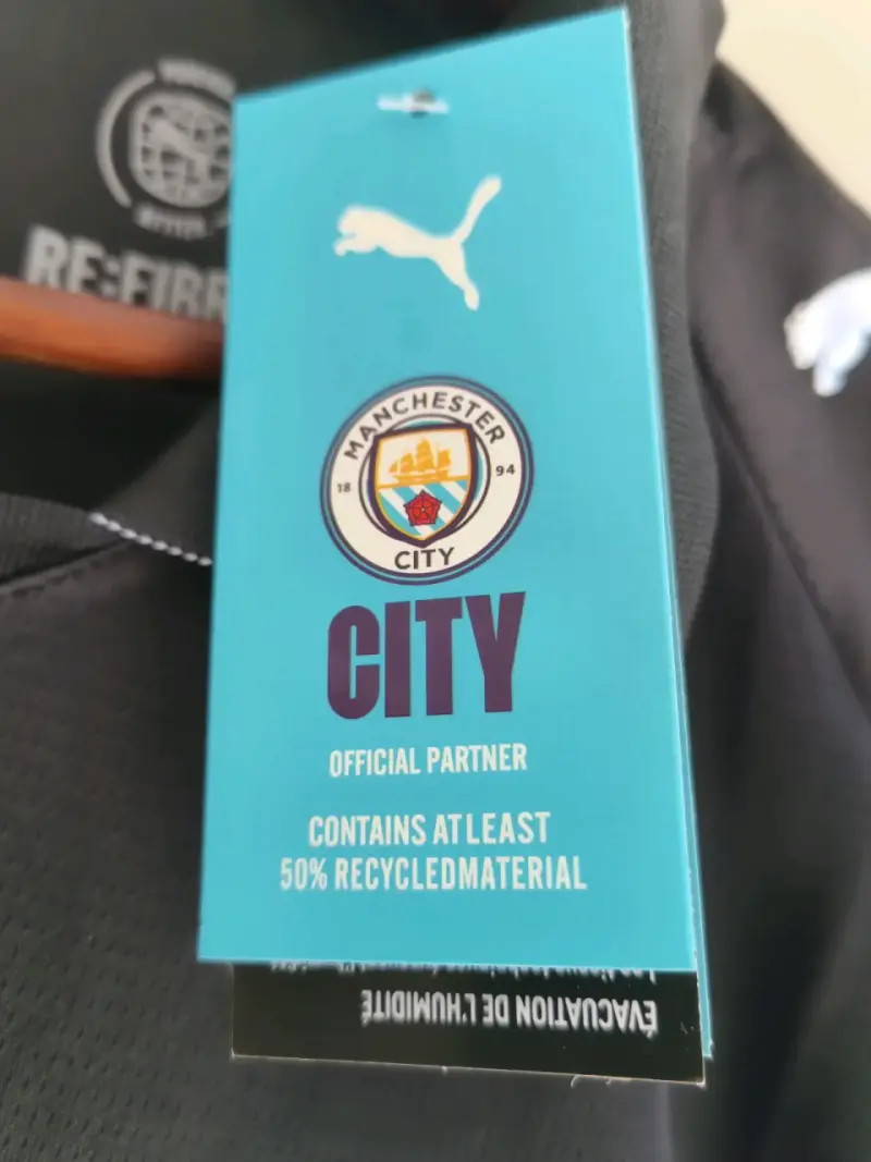 Camiseta Negra Manchester City Puma Original - 5