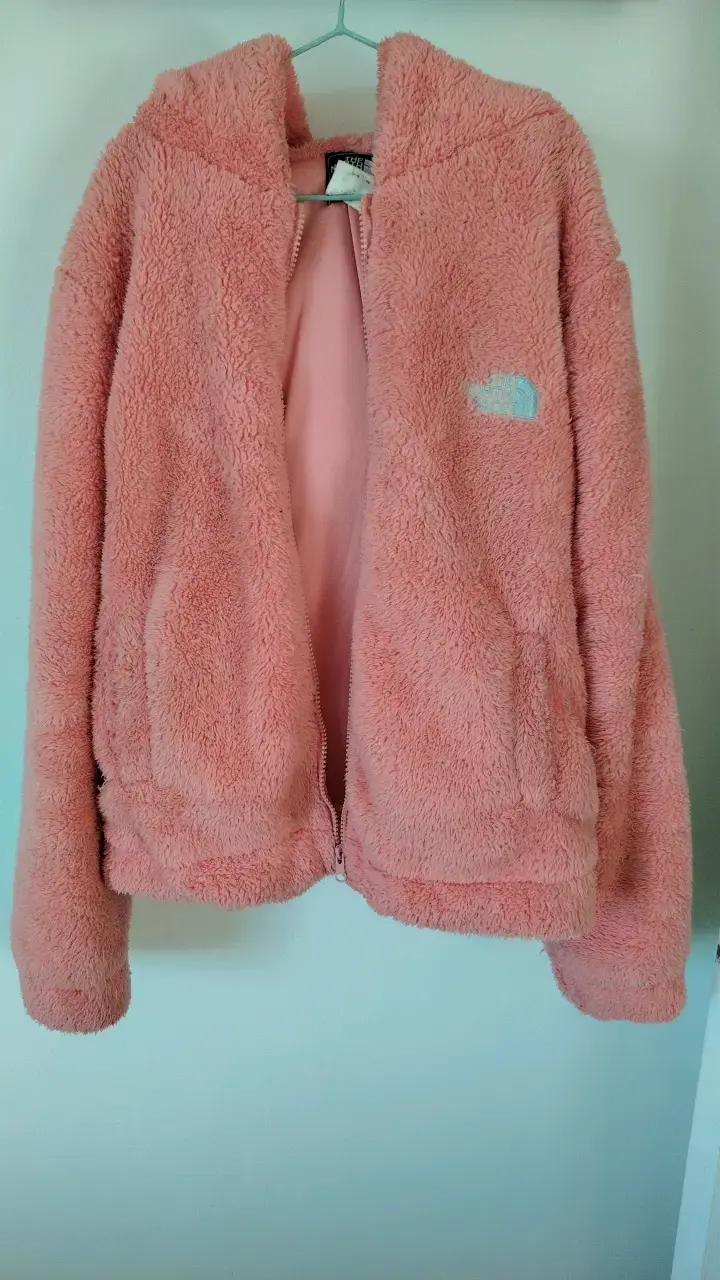 Chaqueta de felpa marca The North Face talla M - 3