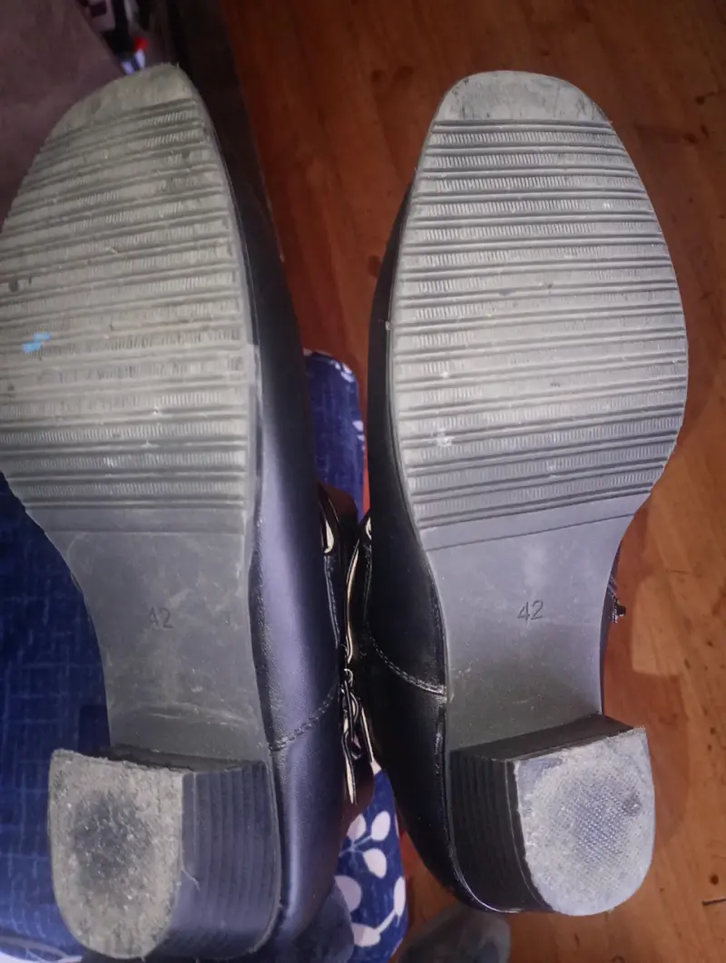 Botines negros de cuero con hebillas huaso 42 - 2