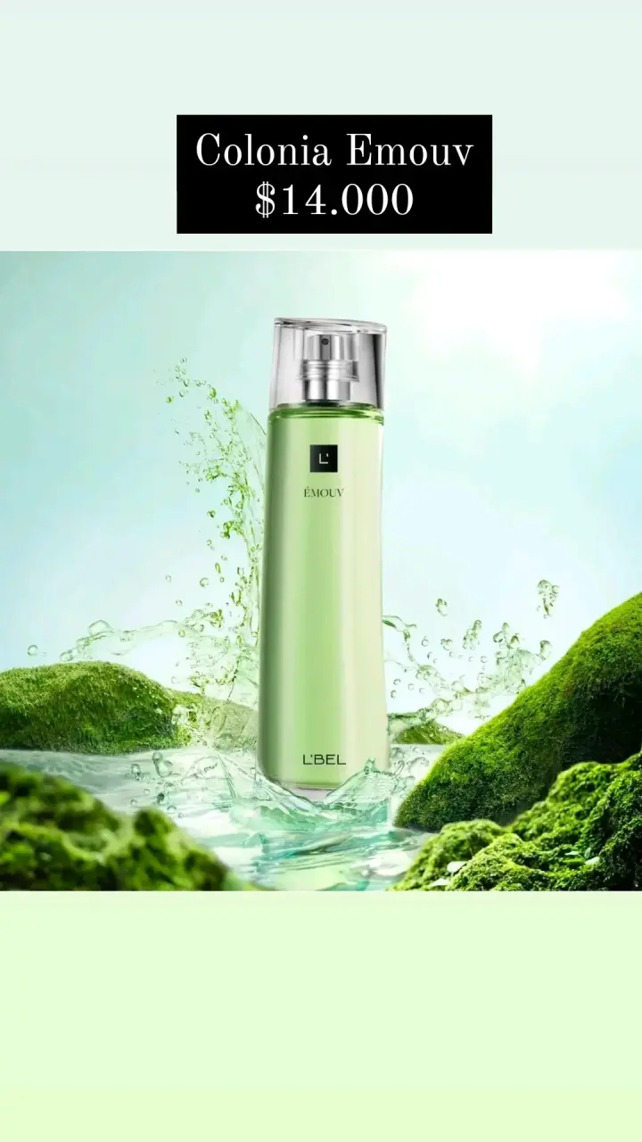 Colonia Emouv L'Bel fresca y natural